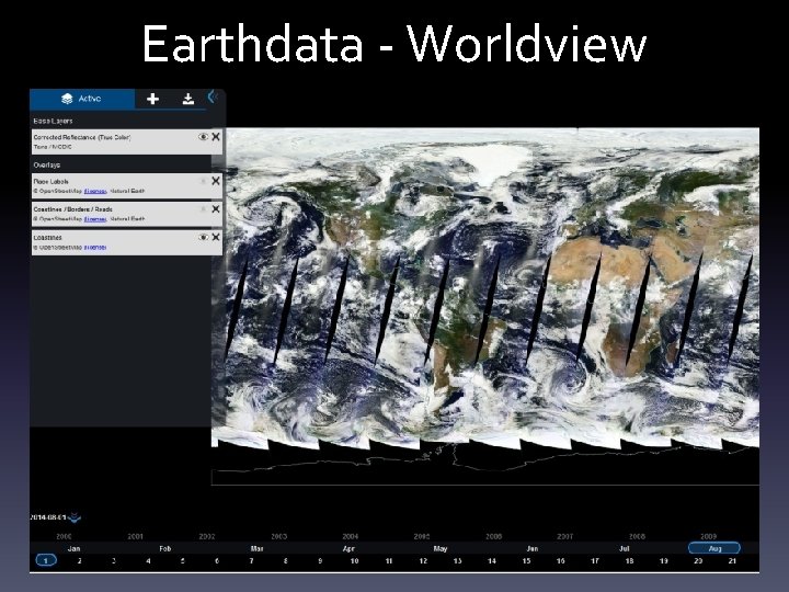 Earthdata - Worldview 