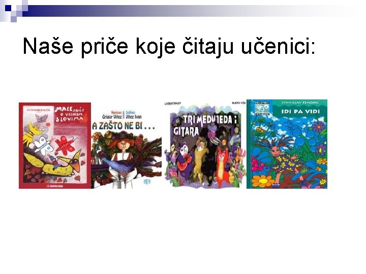 Naše priče koje čitaju učenici: 