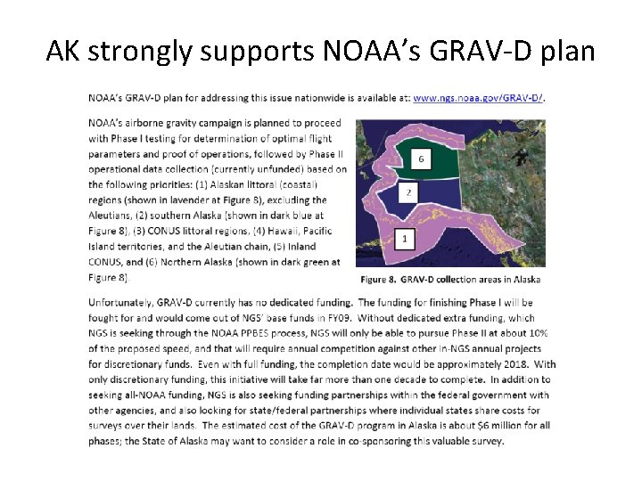 AK strongly supports NOAA’s GRAV-D plan 