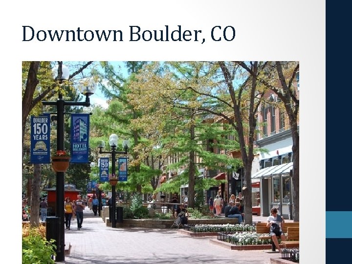 Downtown Boulder, CO 