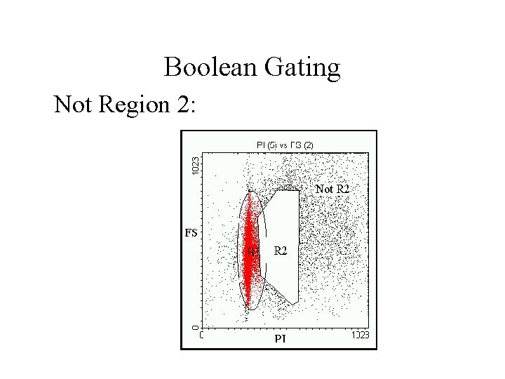 Boolean Gating Not Region 2: Boolean Gating Not Region 2: