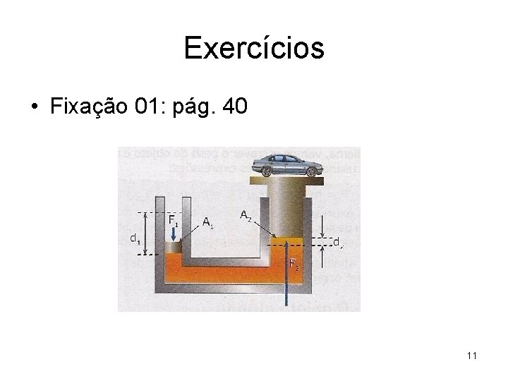 Exercícios • Fixação 01: pág. 40 11 