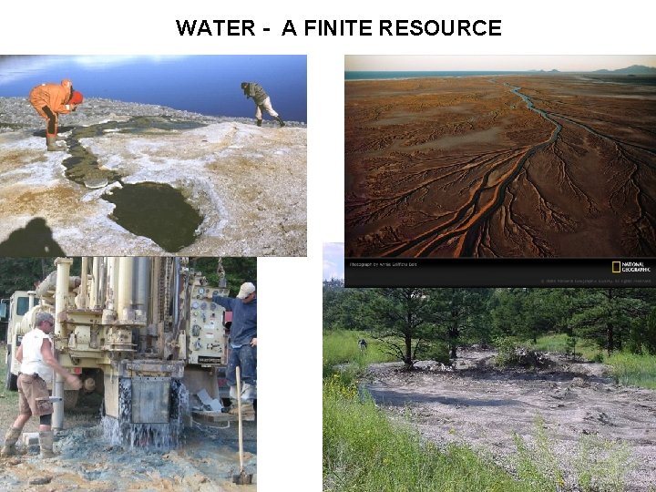 WATER - A FINITE RESOURCE 