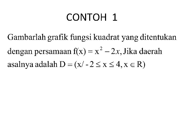 CONTOH 1 