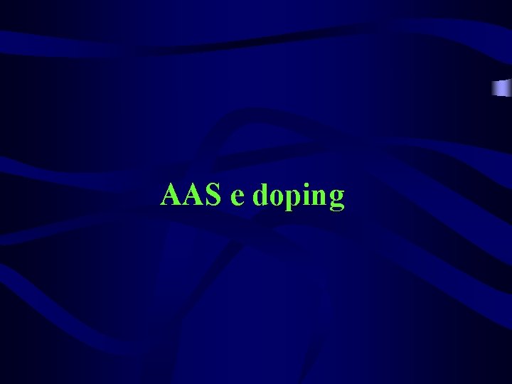 AAS e doping 