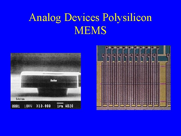 Analog Devices Polysilicon MEMS 