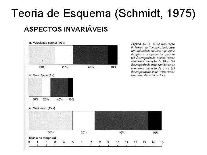 Teoria de Esquema (Schmidt, 1975) ASPECTOS INVARIÁVEIS 