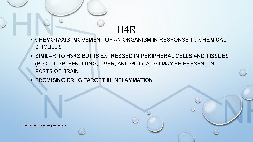 H 4 R • CHEMOTAXIS (MOVEMENT OF AN ORGANISM IN RESPONSE TO CHEMICAL STIMULUS