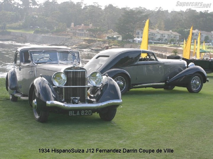 1934 Hispano. Suiza J 12 Fernandez Darrin Coupe de Ville 