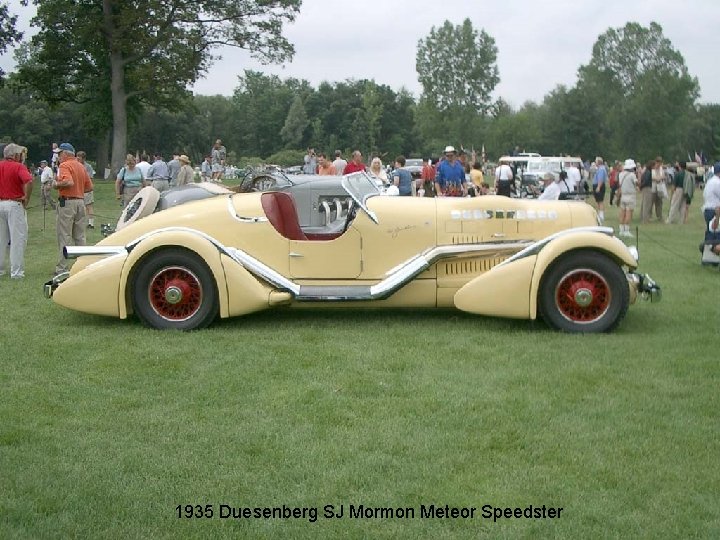 1935 Duesenberg SJ Mormon Meteor Speedster 