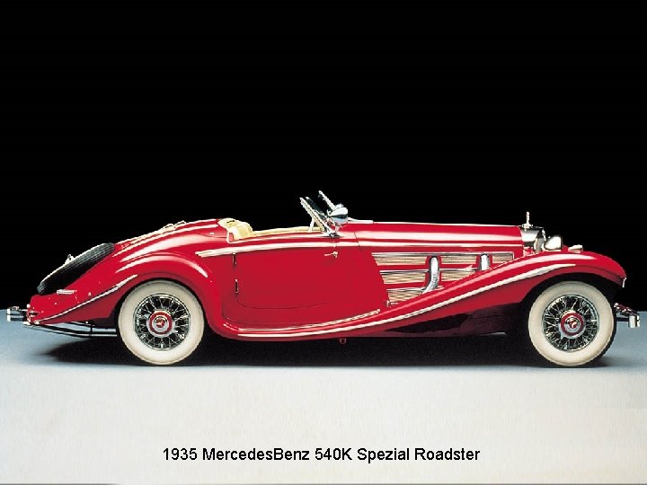 1935 Mercedes. Benz 540 K Spezial Roadster 