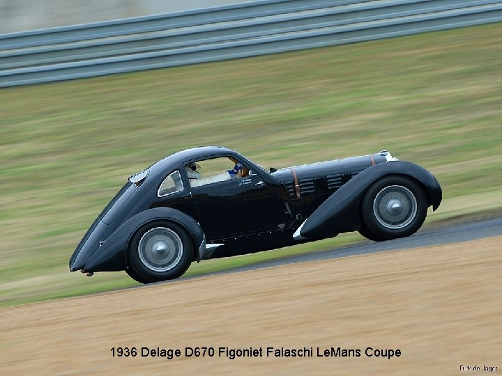 1936 Delage D 670 Figoniet Falaschi Le. Mans Coupe 