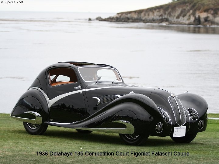 1936 Delahaye 135 Competition Court Figoniet Falaschi Coupe 