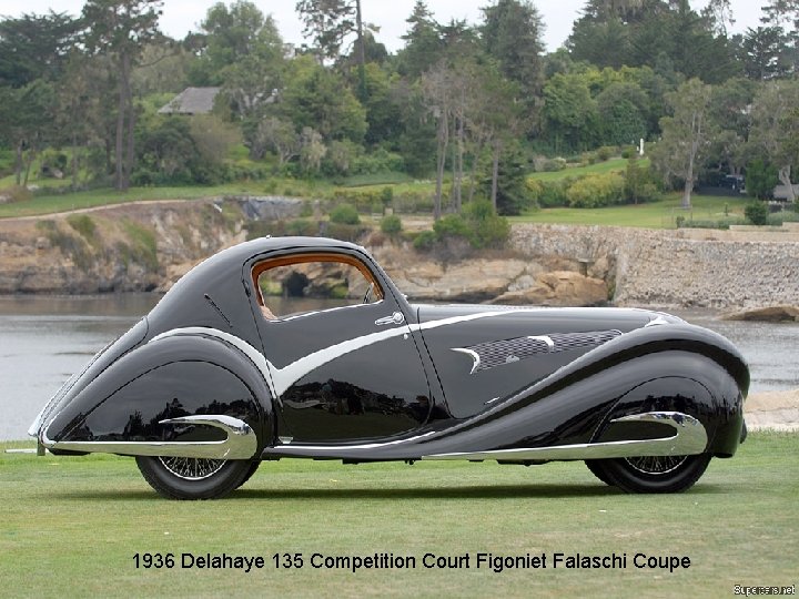 1936 Delahaye 135 Competition Court Figoniet Falaschi Coupe 