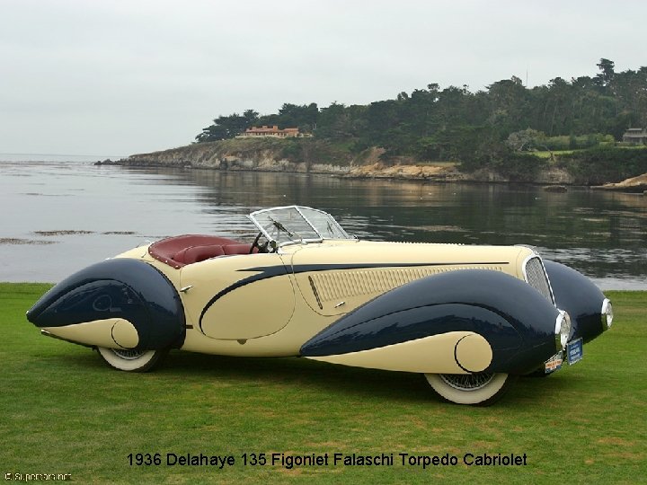 1936 Delahaye 135 Figoniet Falaschi Torpedo Cabriolet 