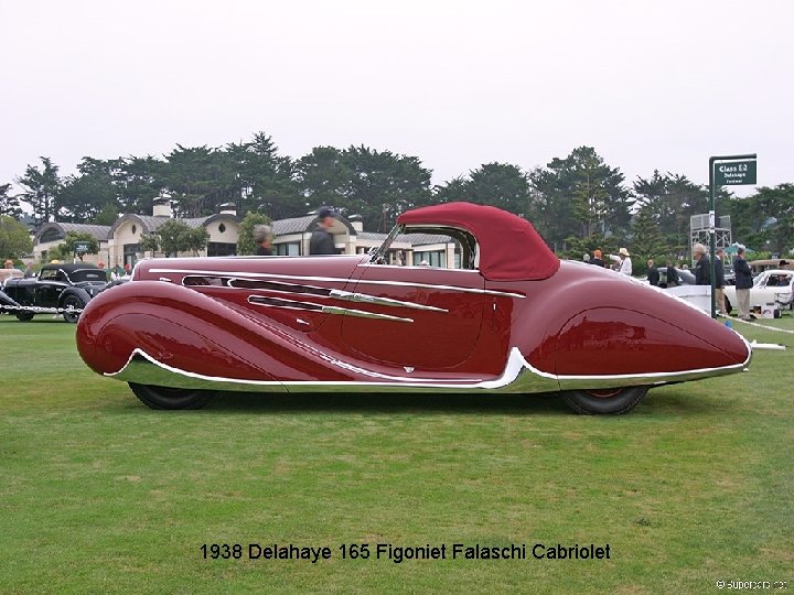 1938 Delahaye 165 Figoniet Falaschi Cabriolet 