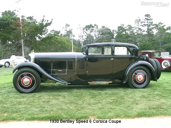 1930 Bentley Speed 6 Corsica Coupe 