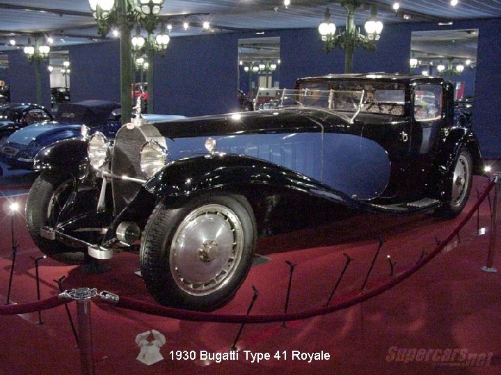 1930 Bugatti Type 41 Royale 