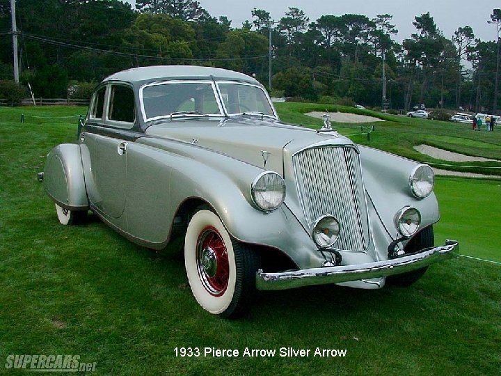 1933 Pierce Arrow Silver Arrow 