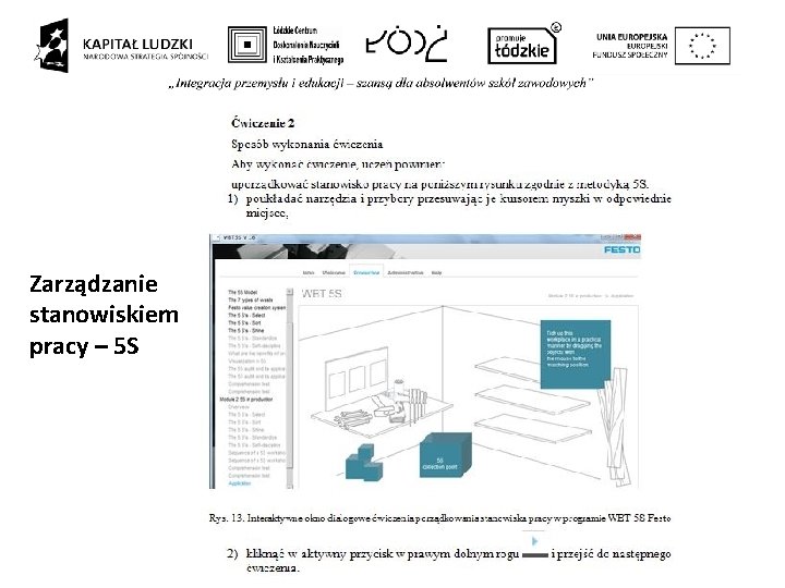 Zarządzanie stanowiskiem pracy – 5 S Zarządzanie stanowiskiem pracy – 5 S