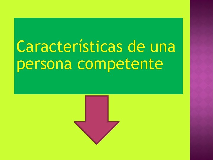 Características de una persona competente 