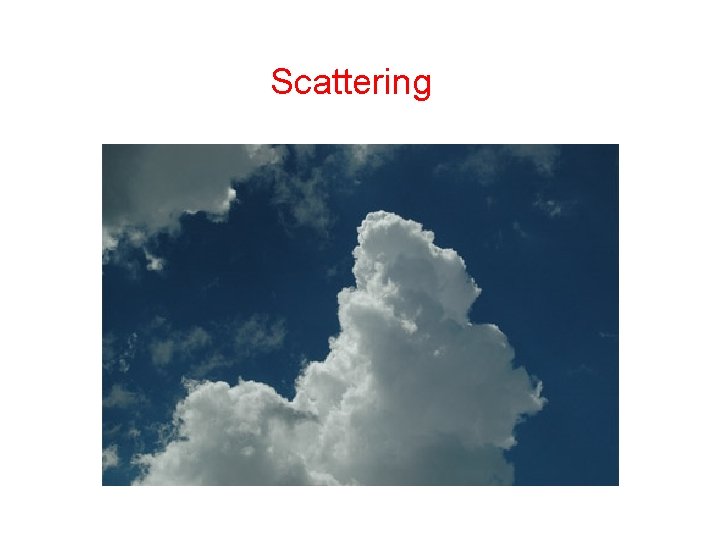 Scattering 