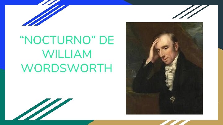 “NOCTURNO” DE WILLIAM WORDSWORTH 