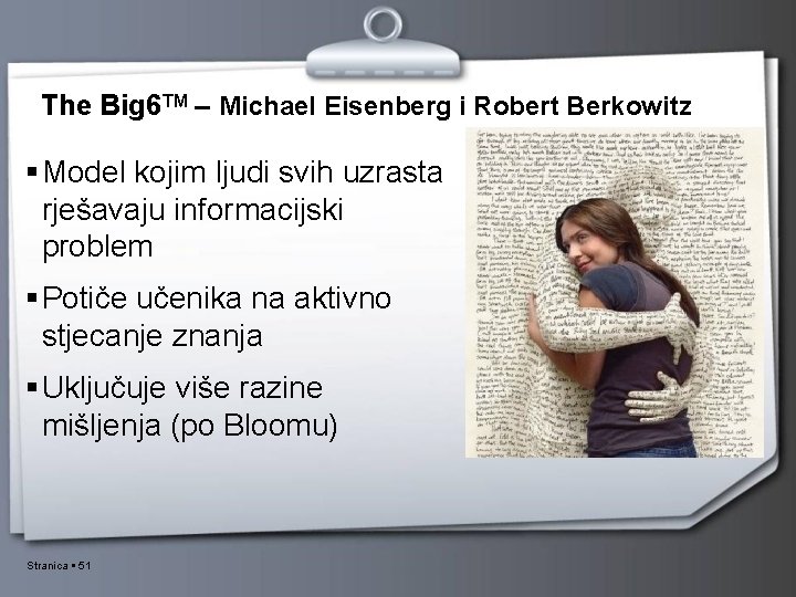 The Big 6 TM – Michael Eisenberg i Robert Berkowitz Model kojim ljudi svih The Big 6 TM – Michael Eisenberg i Robert Berkowitz Model kojim ljudi svih