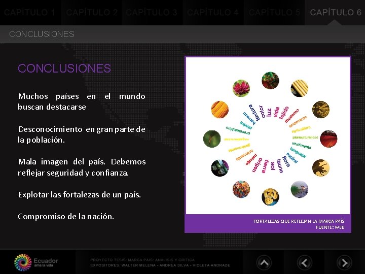 CONCLUSIONES Muchos países en el mundo buscan destacarse Desconocimiento en gran parte de la CONCLUSIONES Muchos países en el mundo buscan destacarse Desconocimiento en gran parte de la