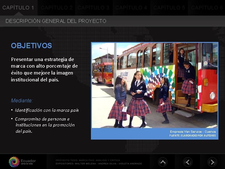 DESCRIPCIÓN GENERAL DEL PROYECTO OBJETIVOS Presentar una estrategia de marca con alto porcentaje de DESCRIPCIÓN GENERAL DEL PROYECTO OBJETIVOS Presentar una estrategia de marca con alto porcentaje de