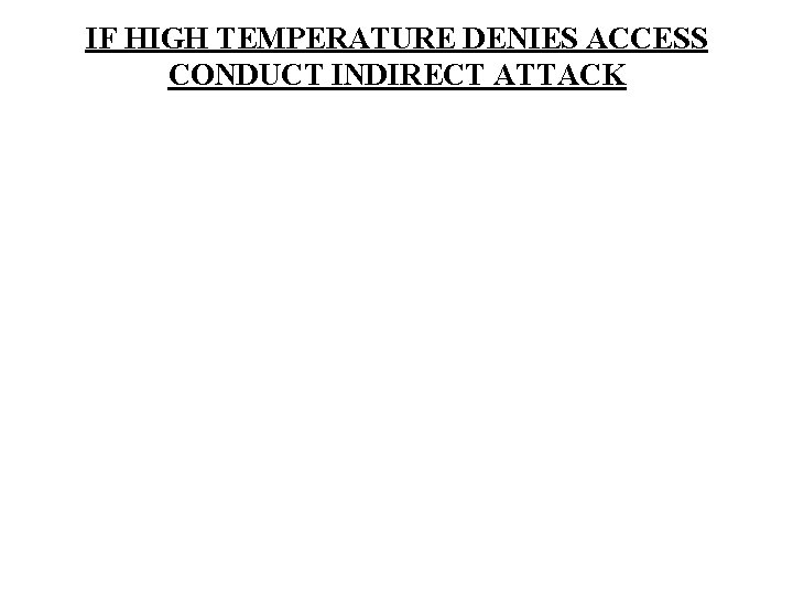 IF HIGH TEMPERATURE DENIES ACCESS CONDUCT INDIRECT ATTACK 