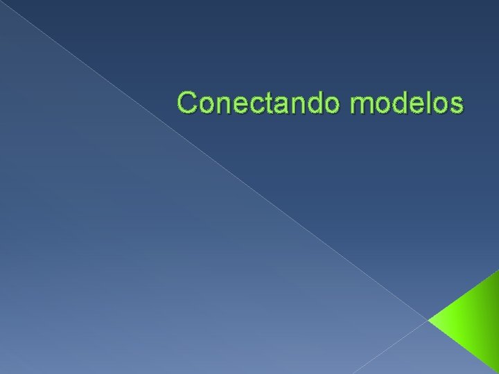 Conectando modelos 