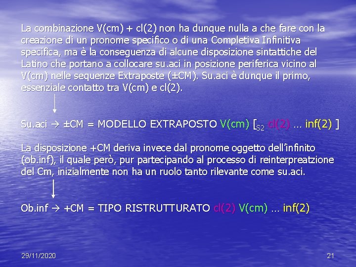 La combinazione V(cm) + cl(2) non ha dunque nulla a che fare con la La combinazione V(cm) + cl(2) non ha dunque nulla a che fare con la