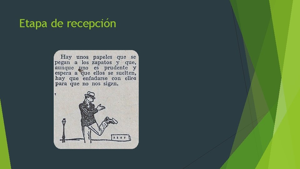 Etapa de recepción 