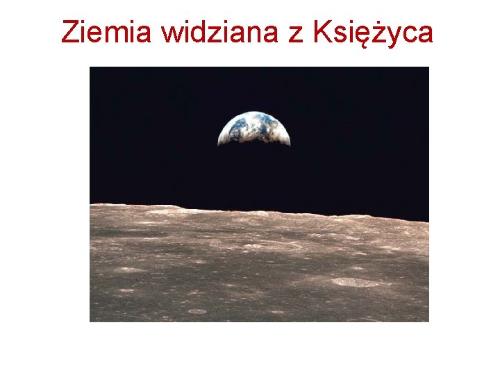 Ziemia widziana z Księżyca 