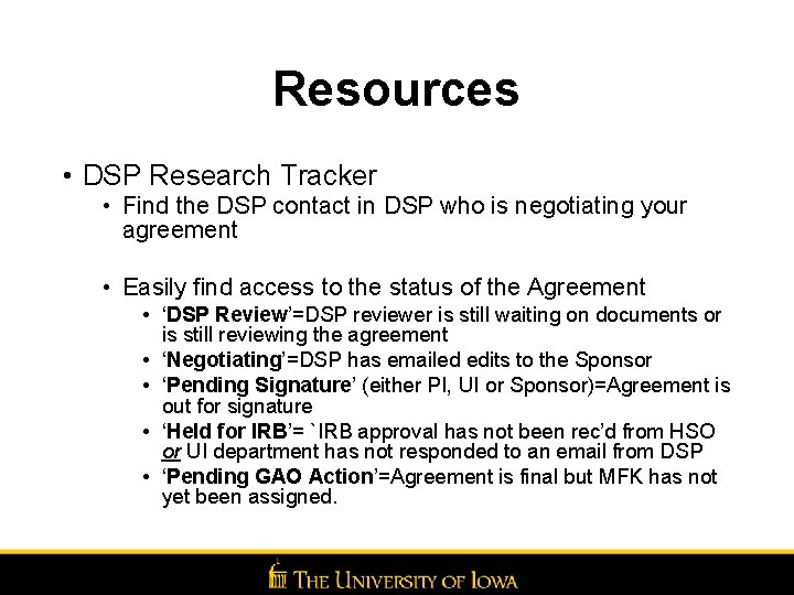 Resources • DSP Research Tracker • Find the DSP contact in DSP who is Resources • DSP Research Tracker • Find the DSP contact in DSP who is