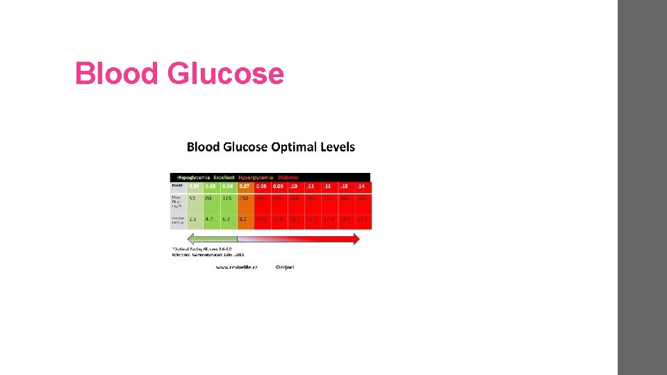 Blood Glucose 