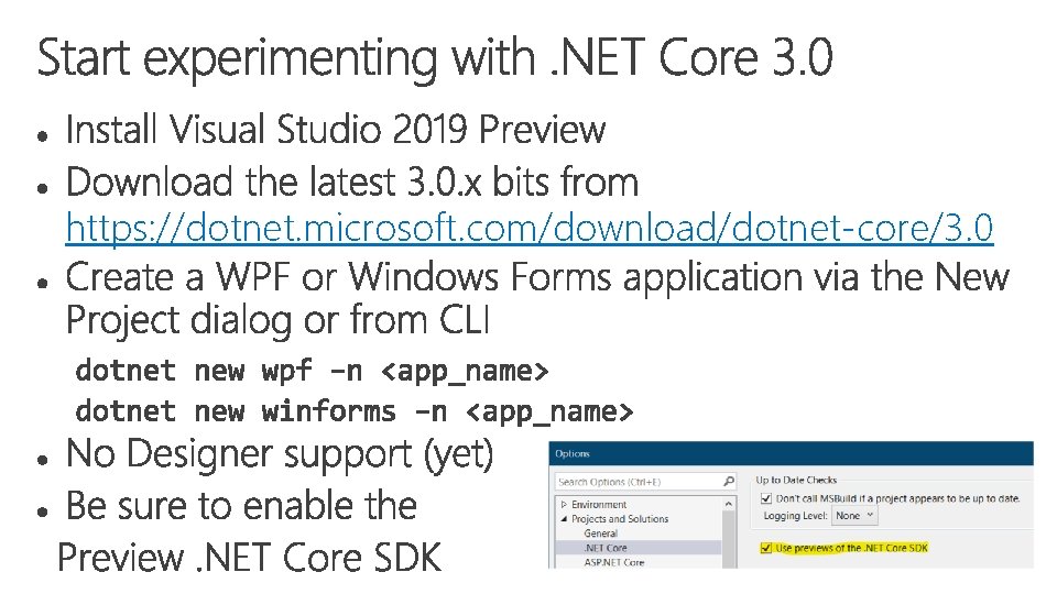 https: //dotnet. microsoft. com/download/dotnet-core/3. 0 