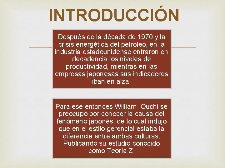 INTRODUCCIÓN Después de la década de 1970 y la crisis energética del petróleo, en INTRODUCCIÓN Después de la década de 1970 y la crisis energética del petróleo, en