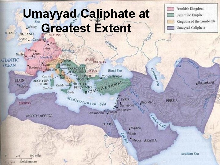 Umayyad Caliphate at Greatest Extent 