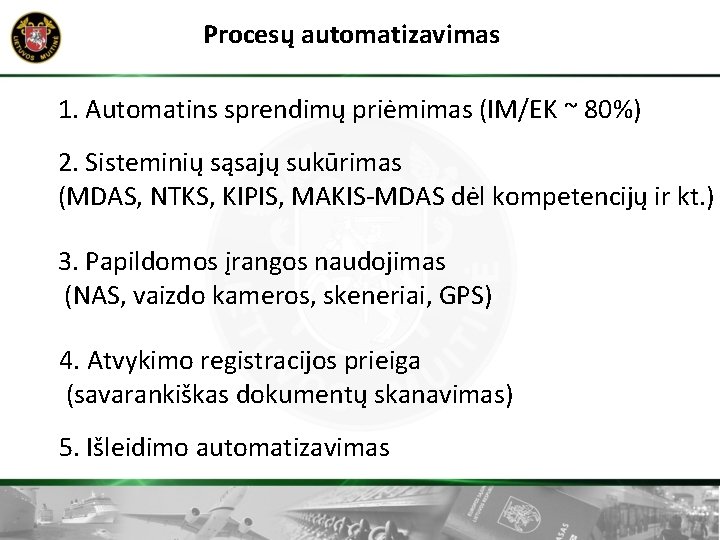 automatizuotos eksporto sistemos prekybos sąsajos reikalavimai)