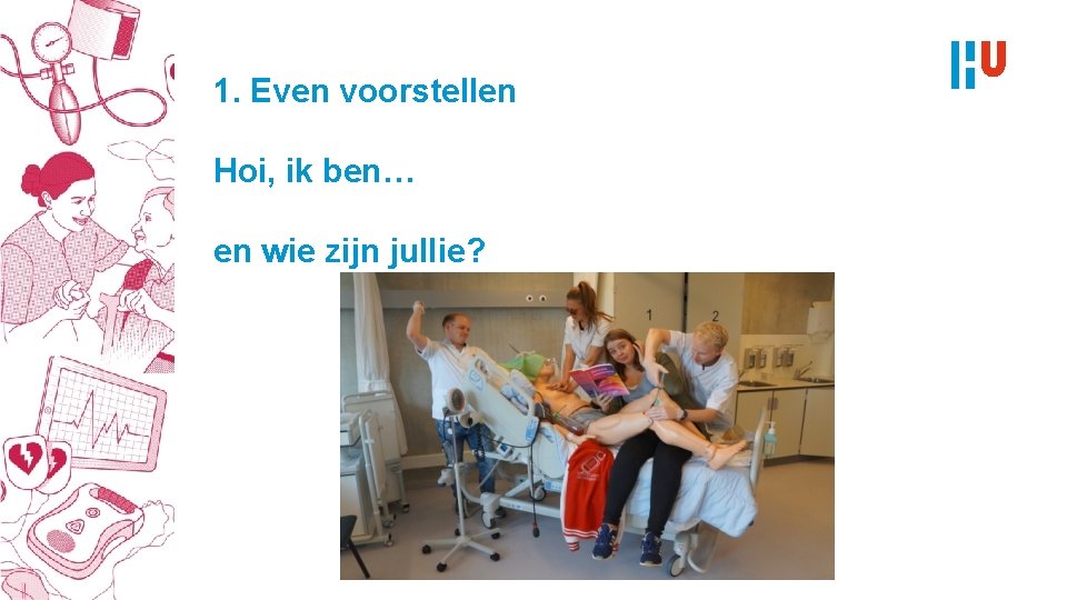 1. Even voorstellen Hoi, ik ben… en wie zijn jullie? 