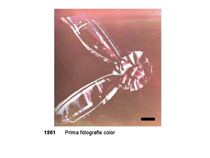 1861 Prima fotografie color 