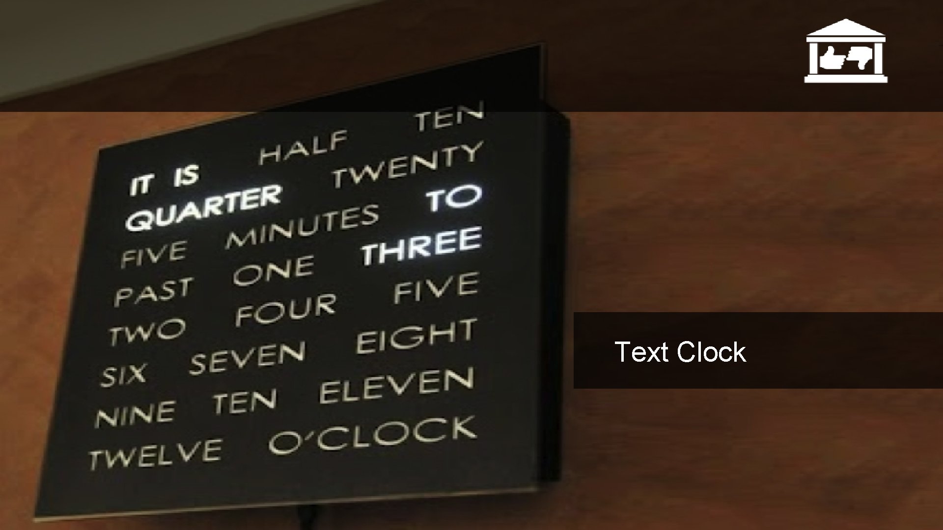 Hall of Fame or Shame? Text Clock September 29, 2015 dt+UX: Design Thinking for Hall of Fame or Shame? Text Clock September 29, 2015 dt+UX: Design Thinking for