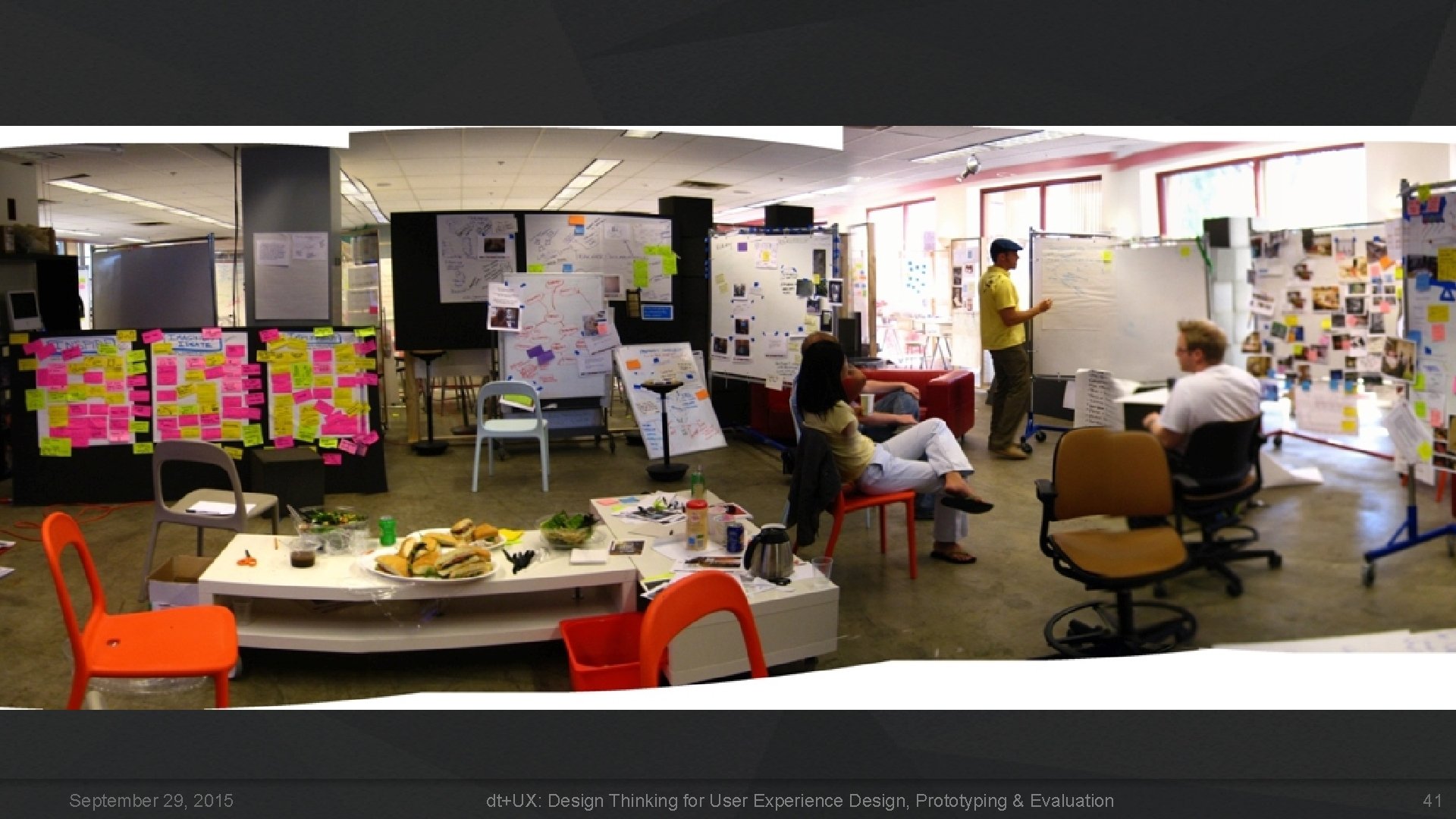 September 29, 2015 dt+UX: Design Thinking for User Experience Design, Prototyping & Evaluation 41 September 29, 2015 dt+UX: Design Thinking for User Experience Design, Prototyping & Evaluation 41