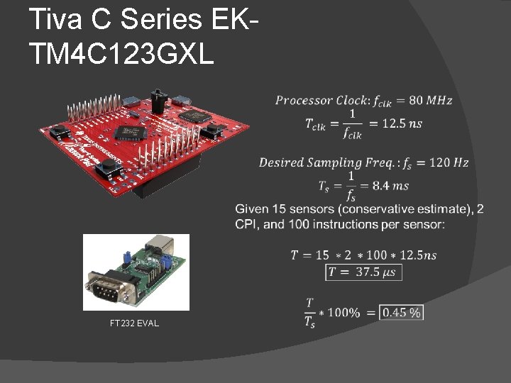 Tiva C Series EKTM 4 C 123 GXL FT 232 EVAL Tiva C Series EKTM 4 C 123 GXL FT 232 EVAL