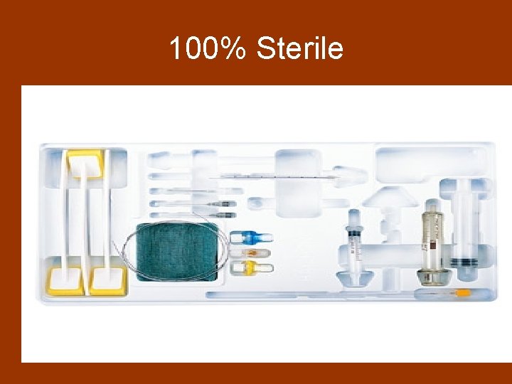 100% Sterile 