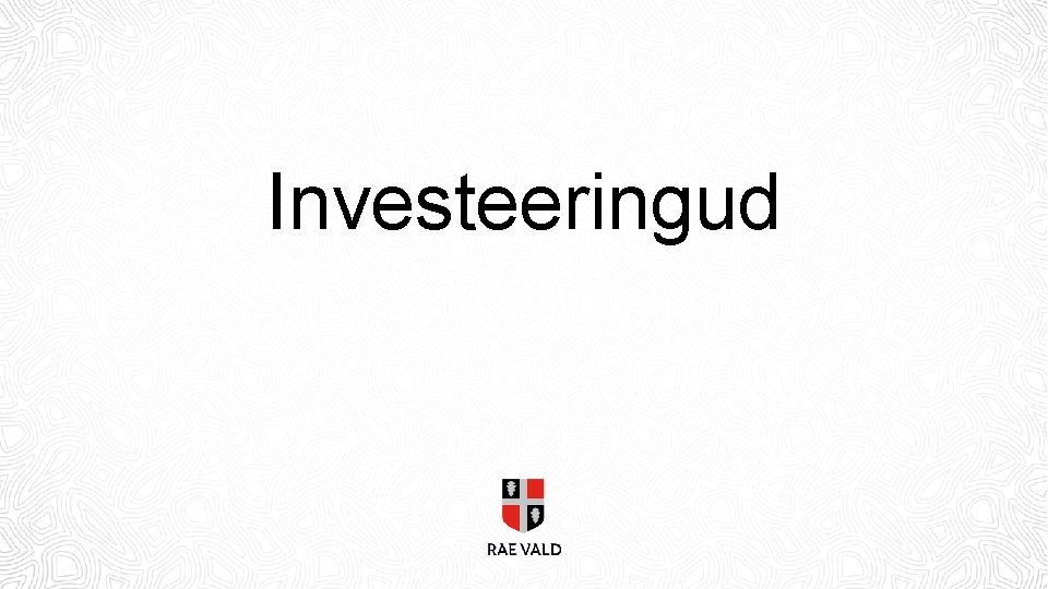 Investeeringud 