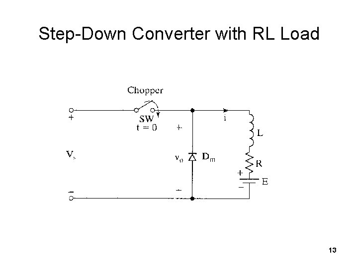 Step-Down Converter with RL Load 13 