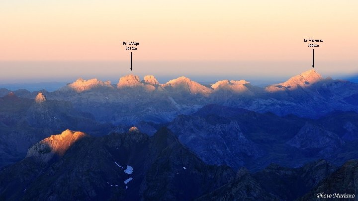 Pic d’Aspe 2645 m Le Visaurin 2669 m . . . . Pic d’Aspe 2645 m Le Visaurin 2669 m . . . .